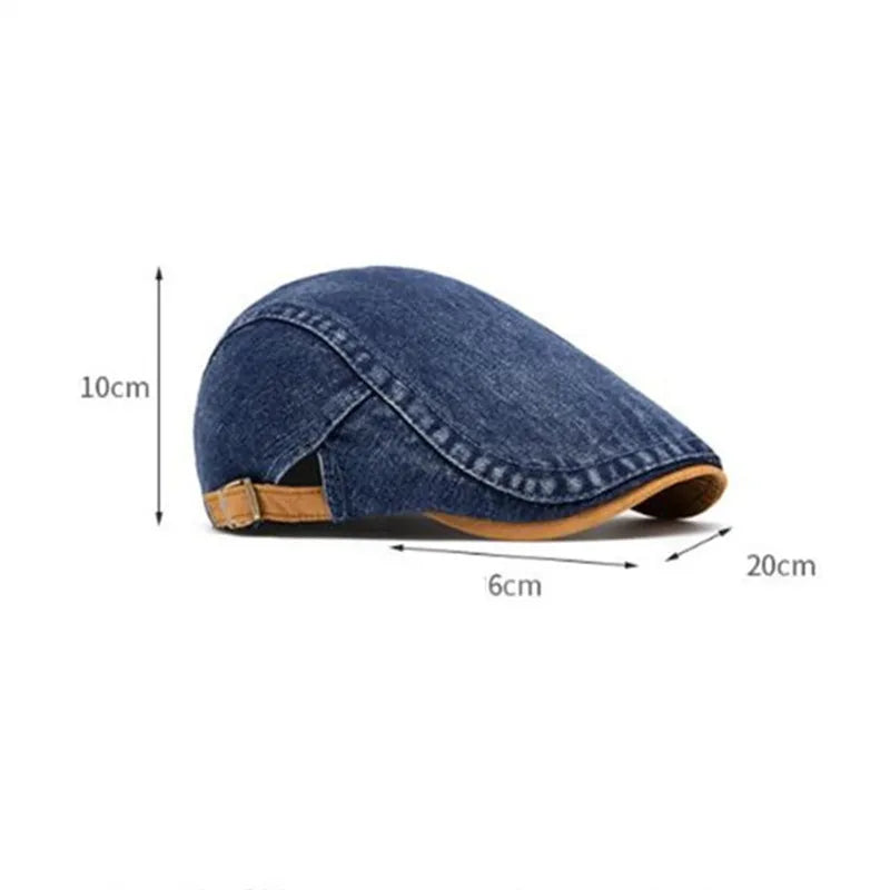Bomull Newsboy Flatcap