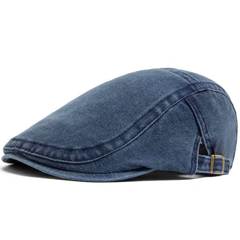 Bomull Newsboy Flatcap