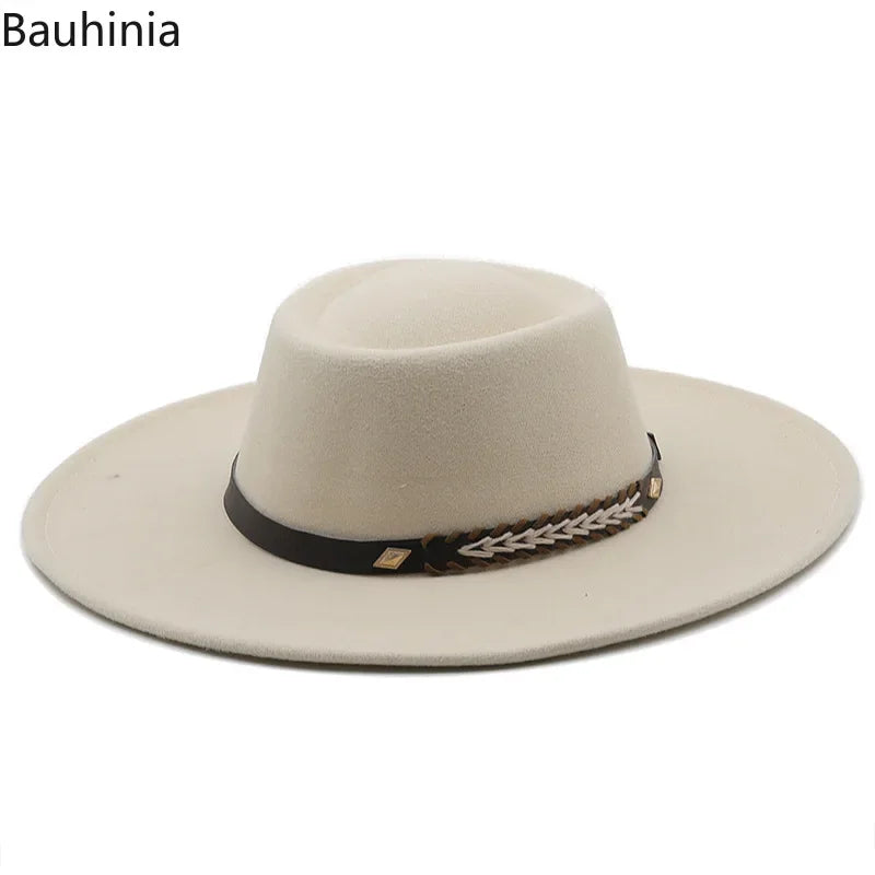 Fedora Filthatt med Bred Brem