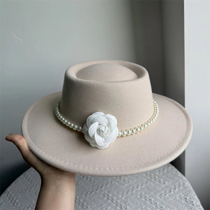 Fedora Filthatt med Bred Brem