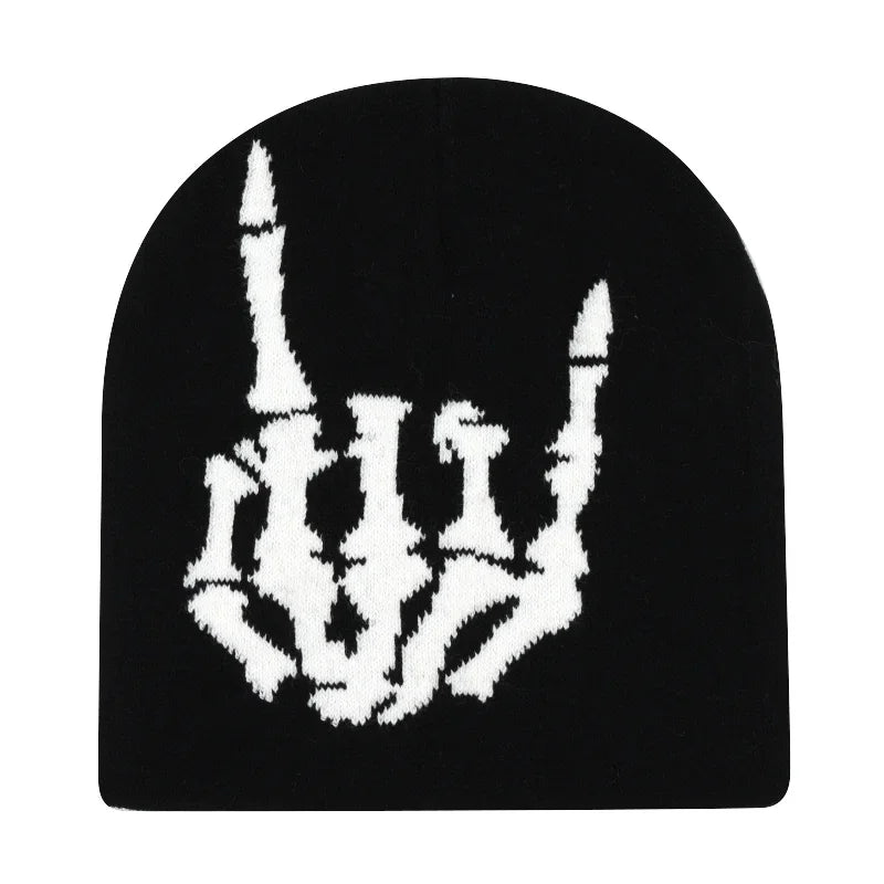 Y2K Brodert Strikkelue
