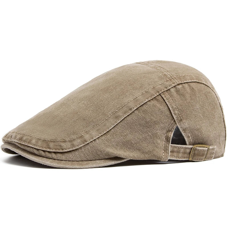 Bomull Newsboy Flatcap