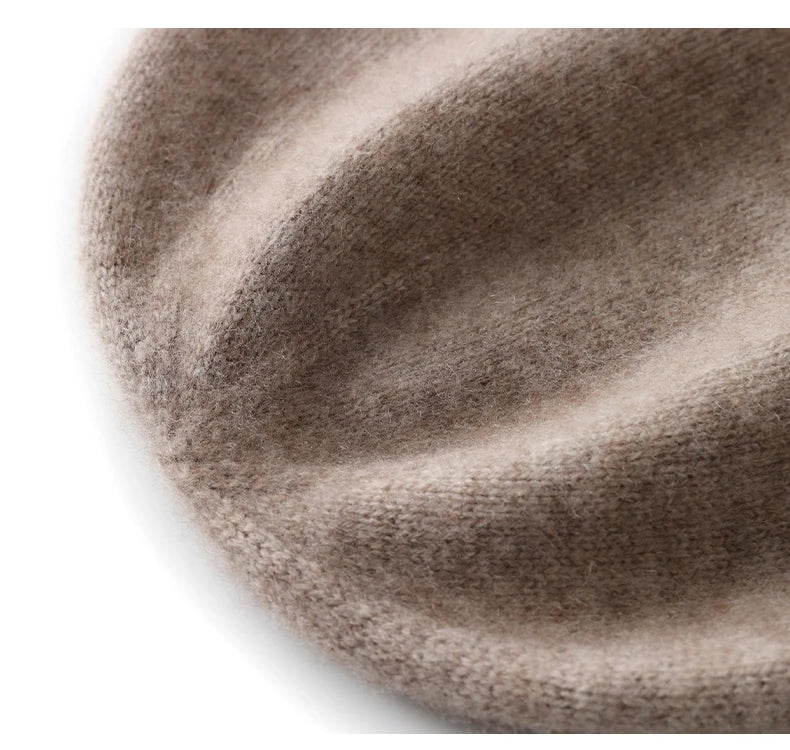 Cashmere Strikkelue