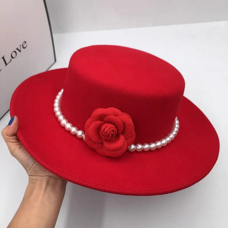 Fedora Filthatt med Bred Brem