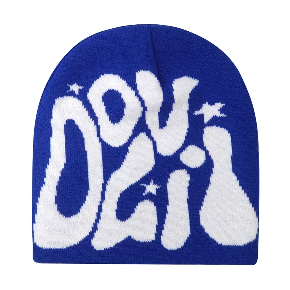 Y2K Brodert Strikkelue