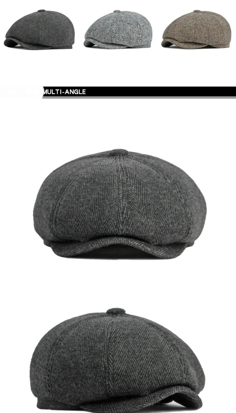 Ull Newsboy Flatcap
