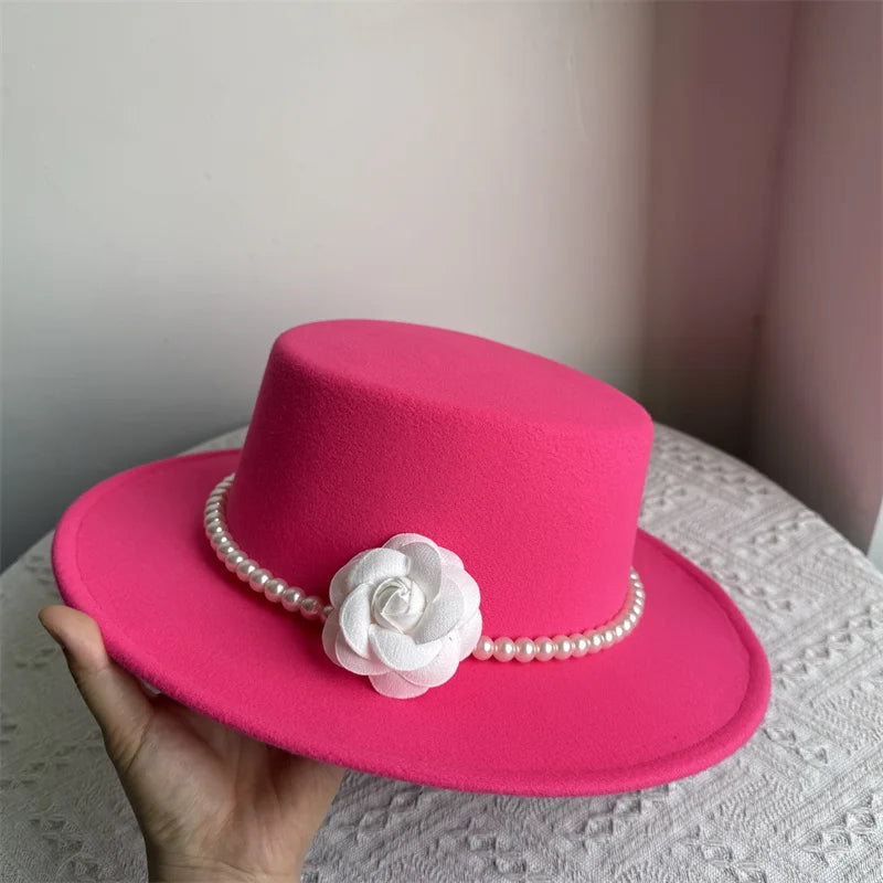 Fedora Filthatt med Bred Brem
