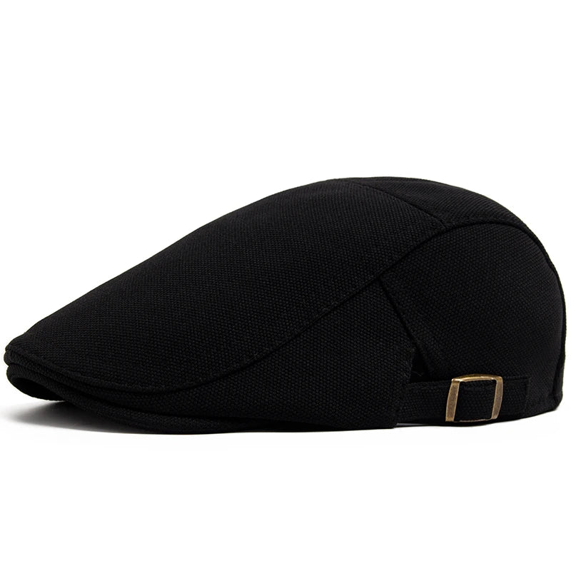 Mønstret Newsboy Flatcap