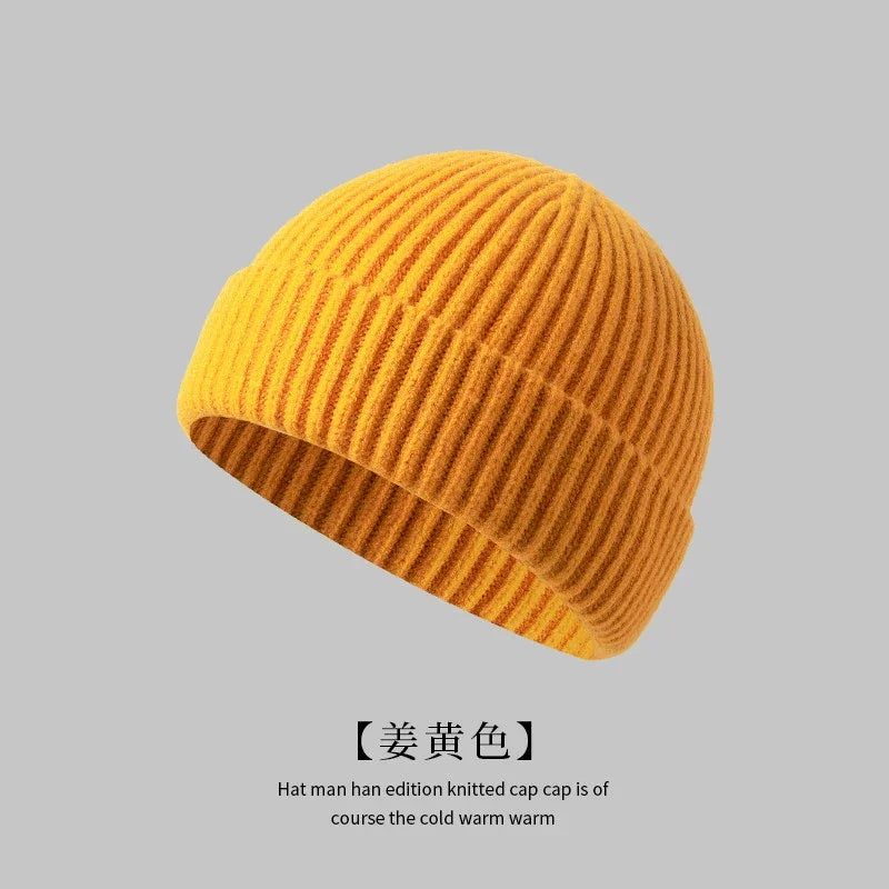 Klassisk Ribbestrikket Beanie