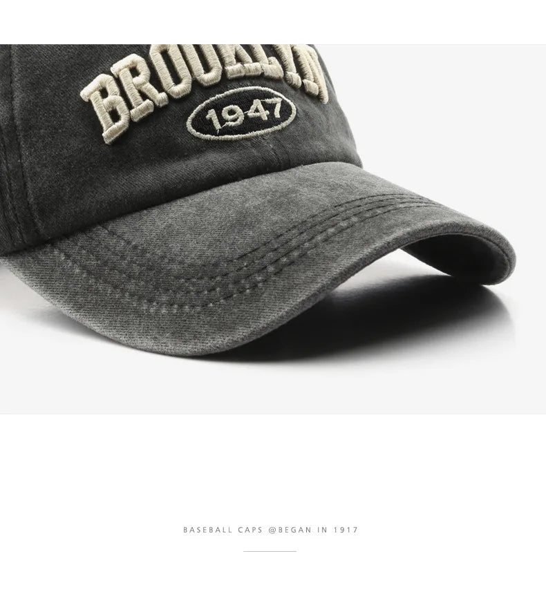 Brooklyn Vintage Bomullscaps