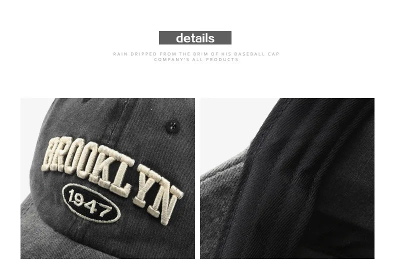 Brooklyn Vintage Bomullscaps