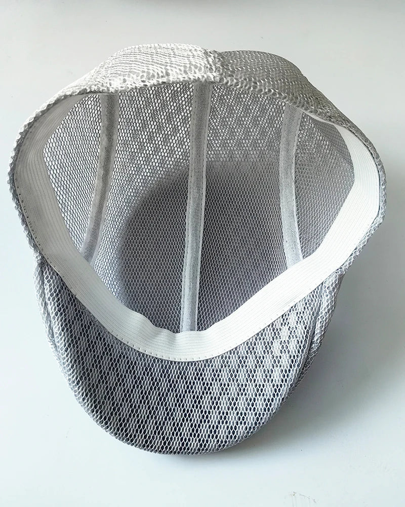 Pustende Mesh Newsboy Flatcap
