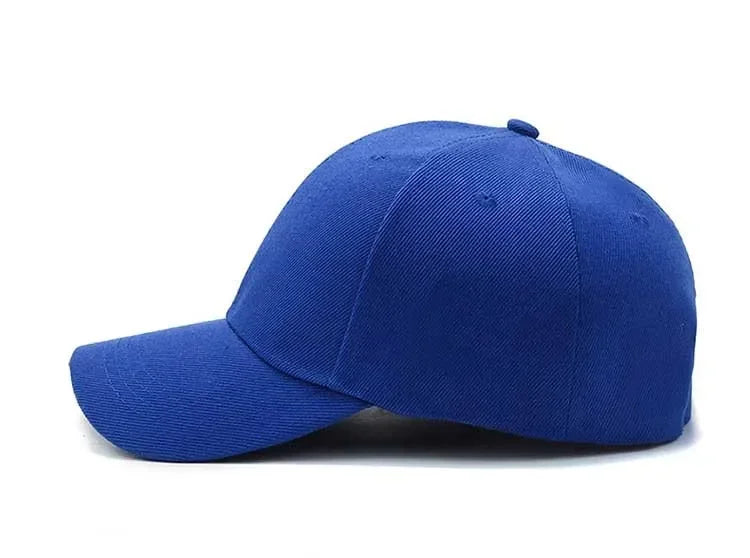 Klassisk Ensfarget Caps