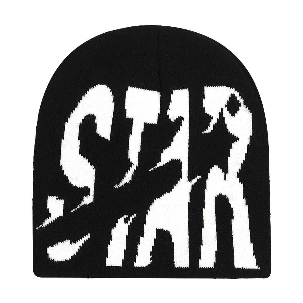Y2K Brodert Strikkelue