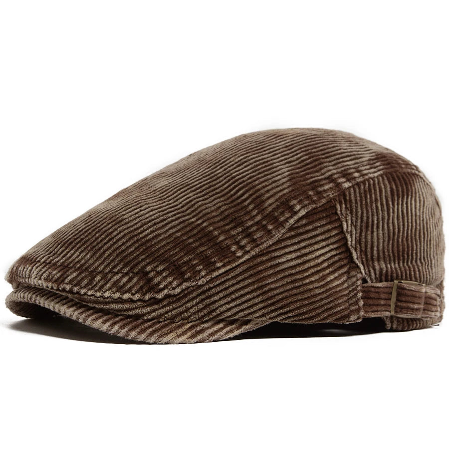 Kordfløyel Newsboy Flatcap