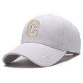 "C" Brodert Bomullscaps