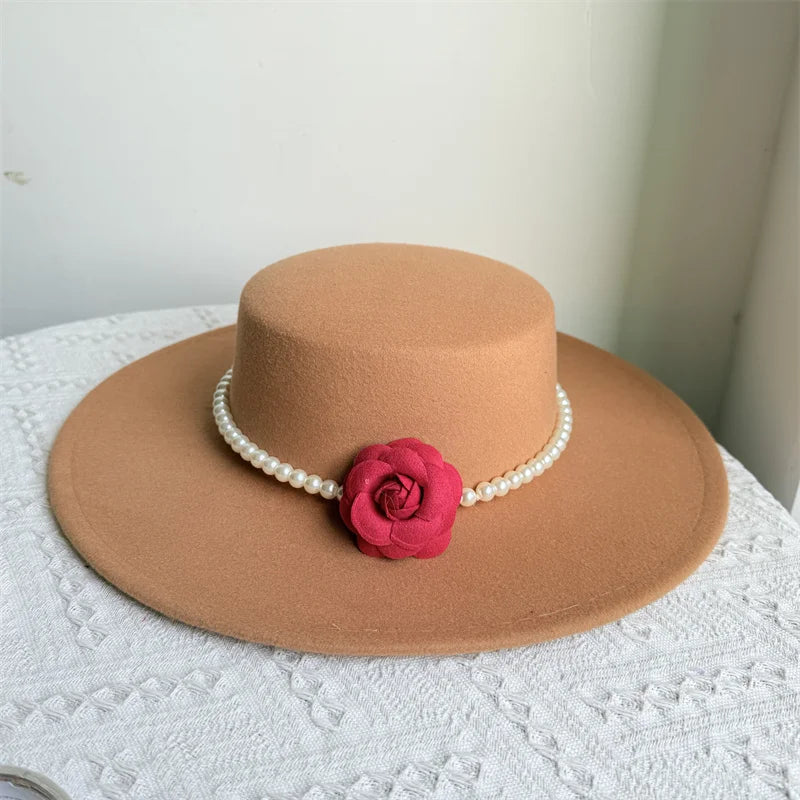 Fedora Filthatt med Bred Brem