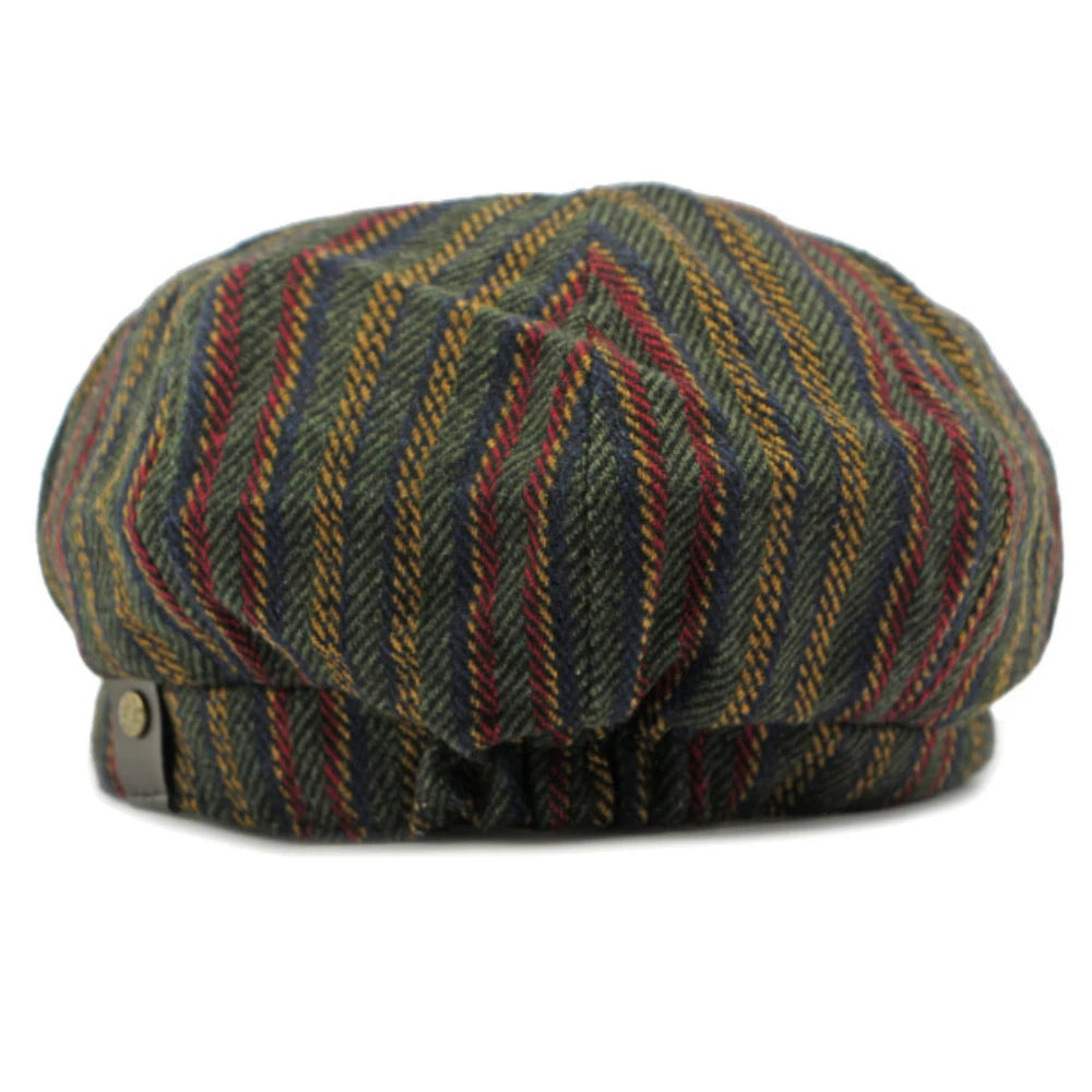 Stripete Newsboy Flatcap