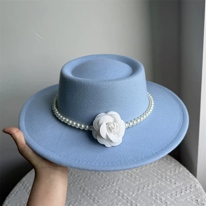 Fedora Filthatt med Bred Brem