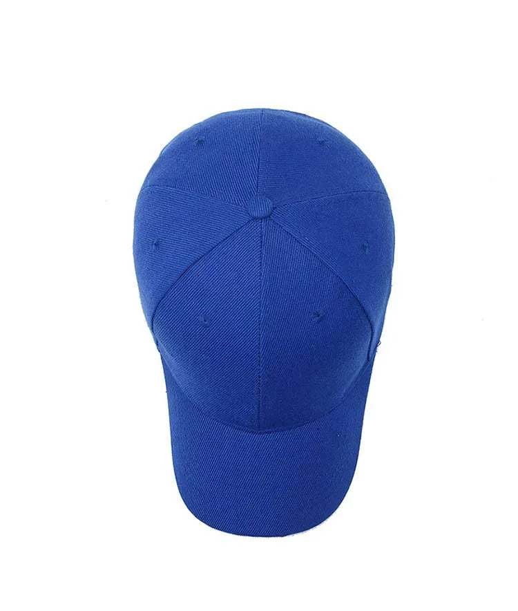 Klassisk Ensfarget Caps