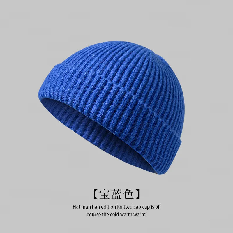 Klassisk Ribbestrikket Beanie
