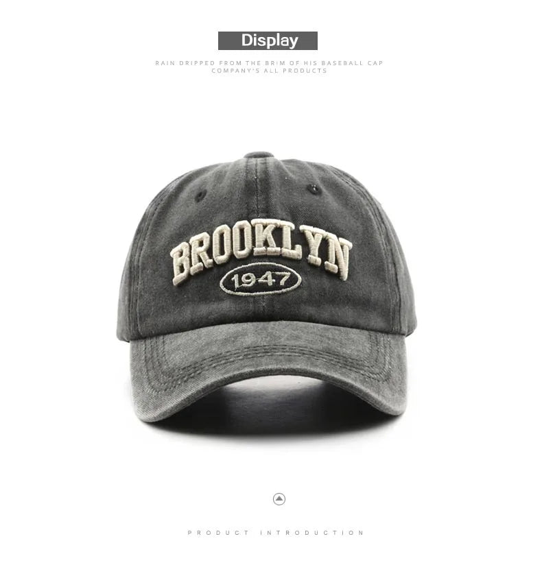 Brooklyn Vintage Bomullscaps