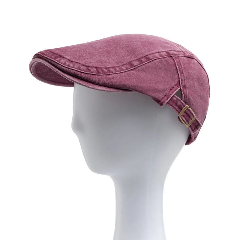 Bomull Newsboy Flatcap