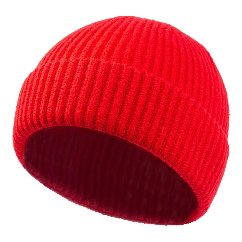 Klassisk Ribbestrikket Beanie