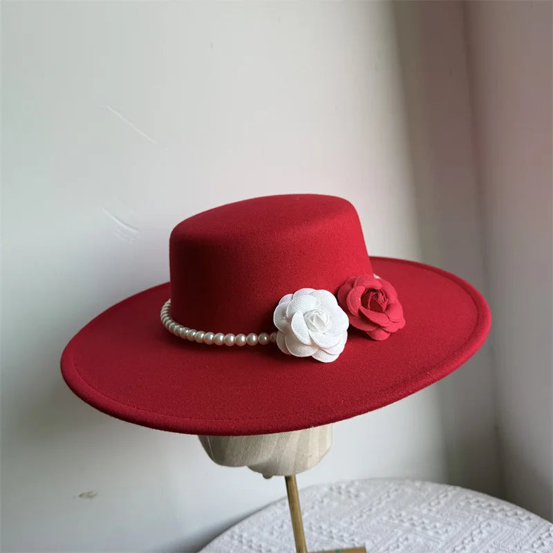 Fedora Filthatt med Bred Brem