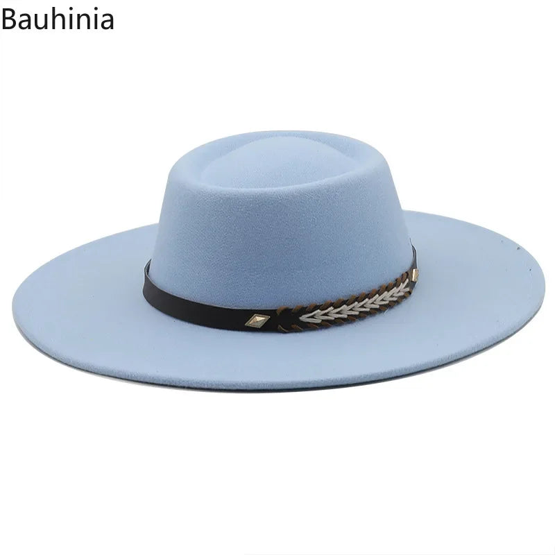 Fedora Filthatt med Bred Brem