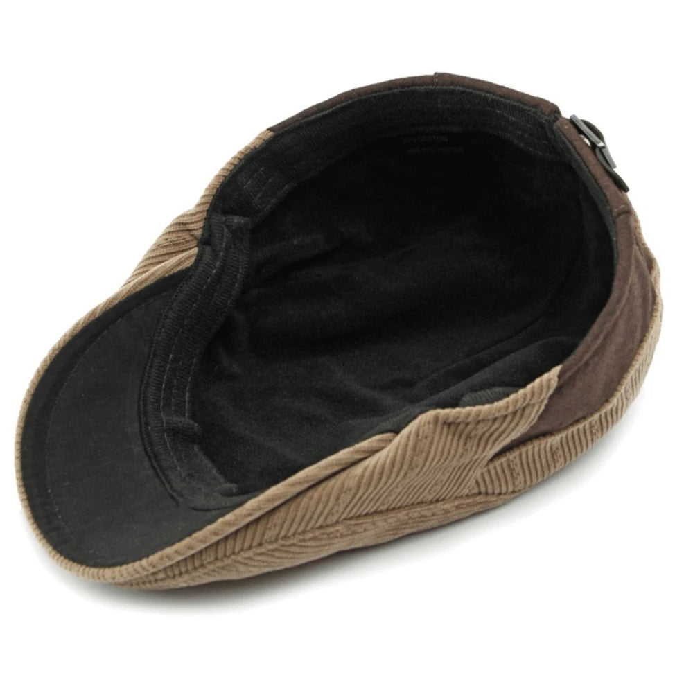 Kordfløyel Klassisk Flatcap