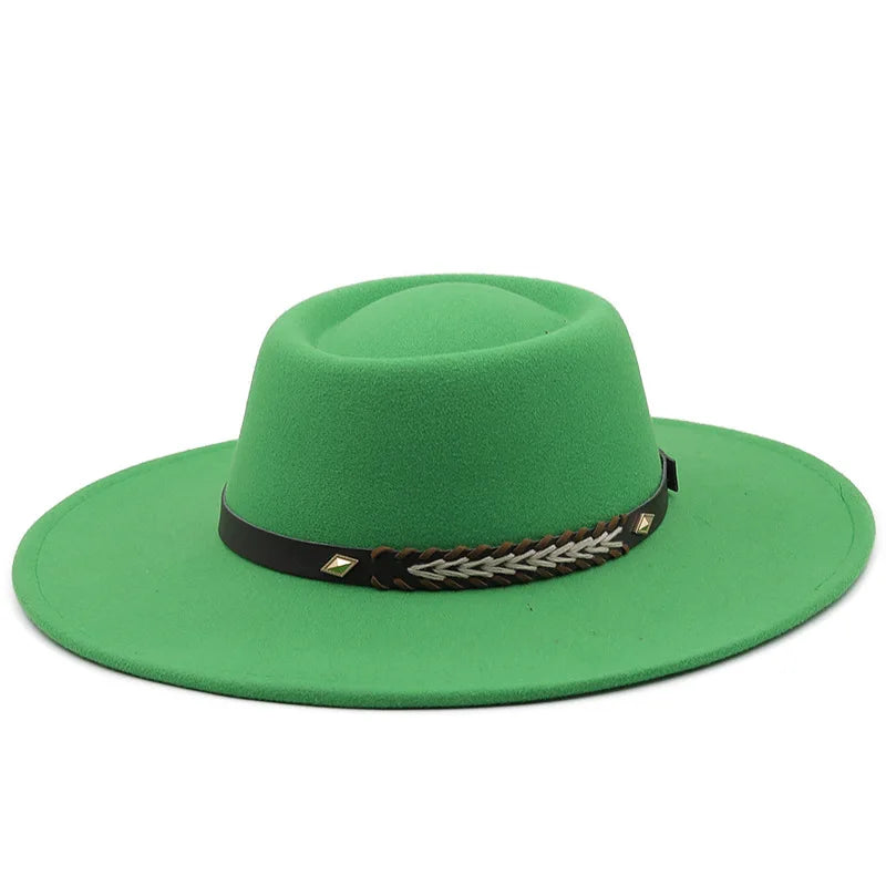 Fedora Filthatt med Bred Brem