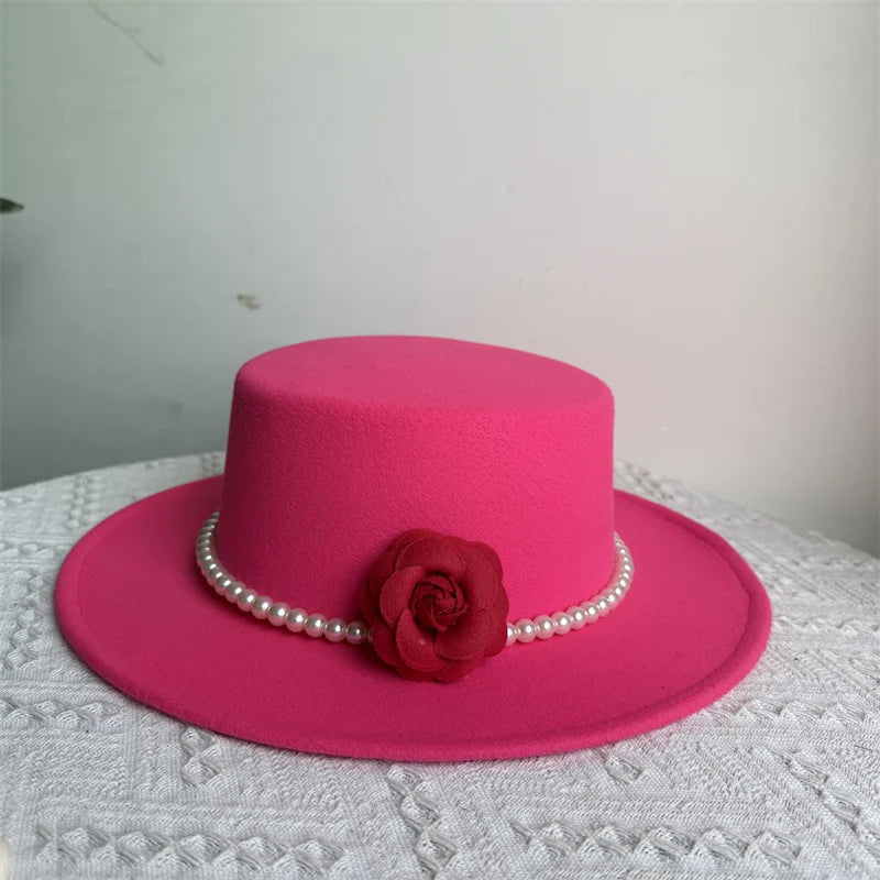 Fedora Filthatt med Bred Brem