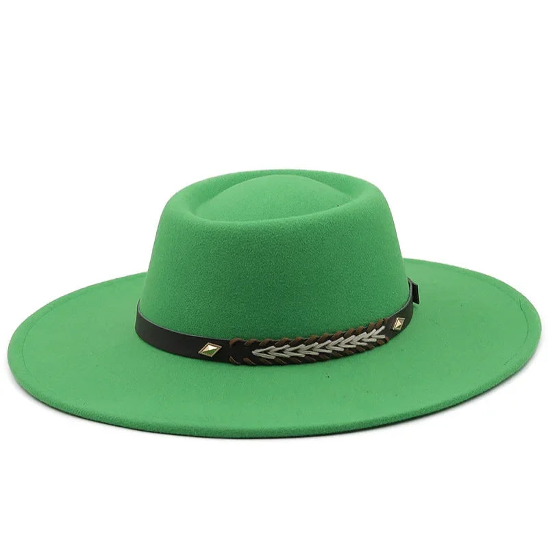 Fedora Filthatt med Bred Brem