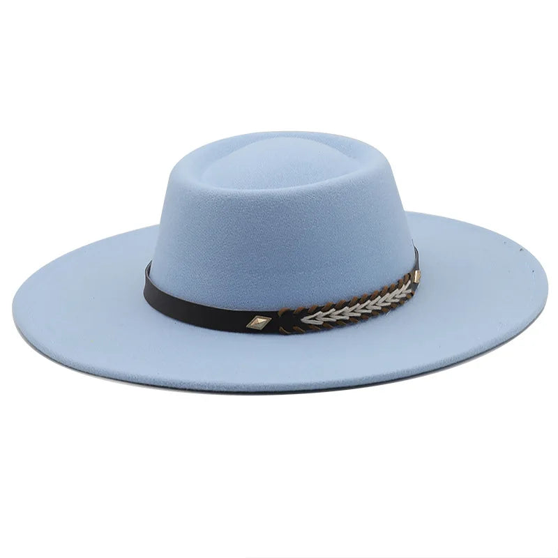 Fedora Filthatt med Bred Brem