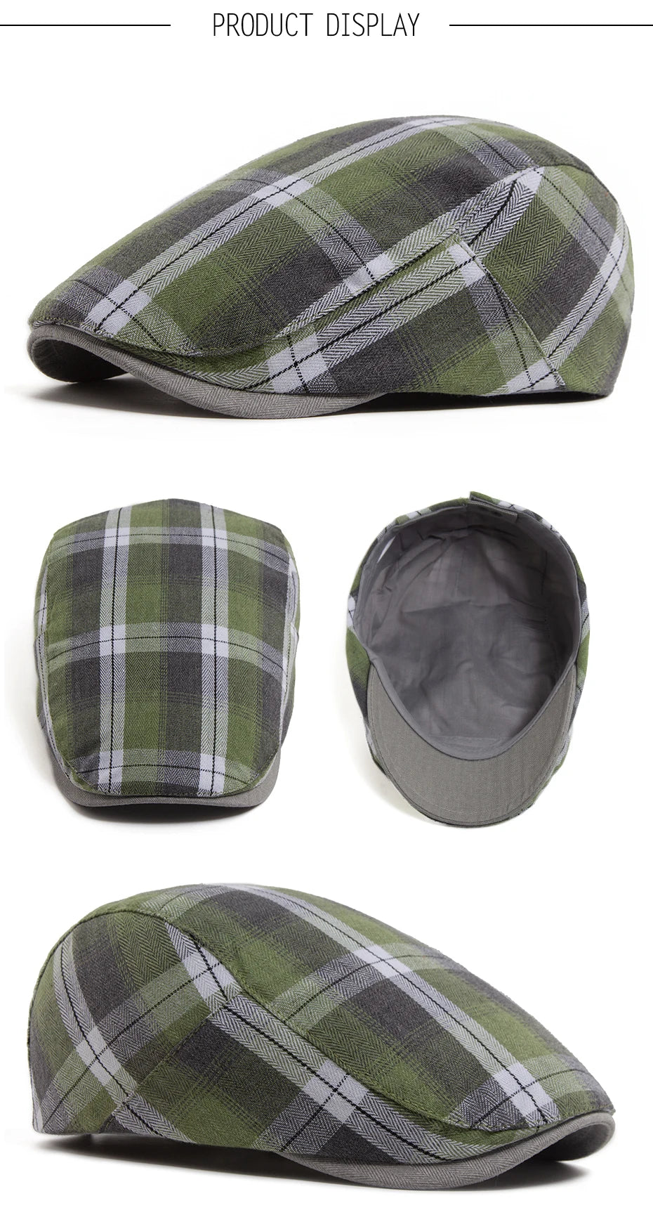Rutete Newsboy Flatcap