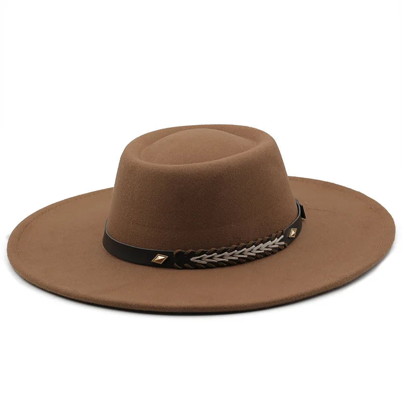 Fedora Filthatt med Bred Brem