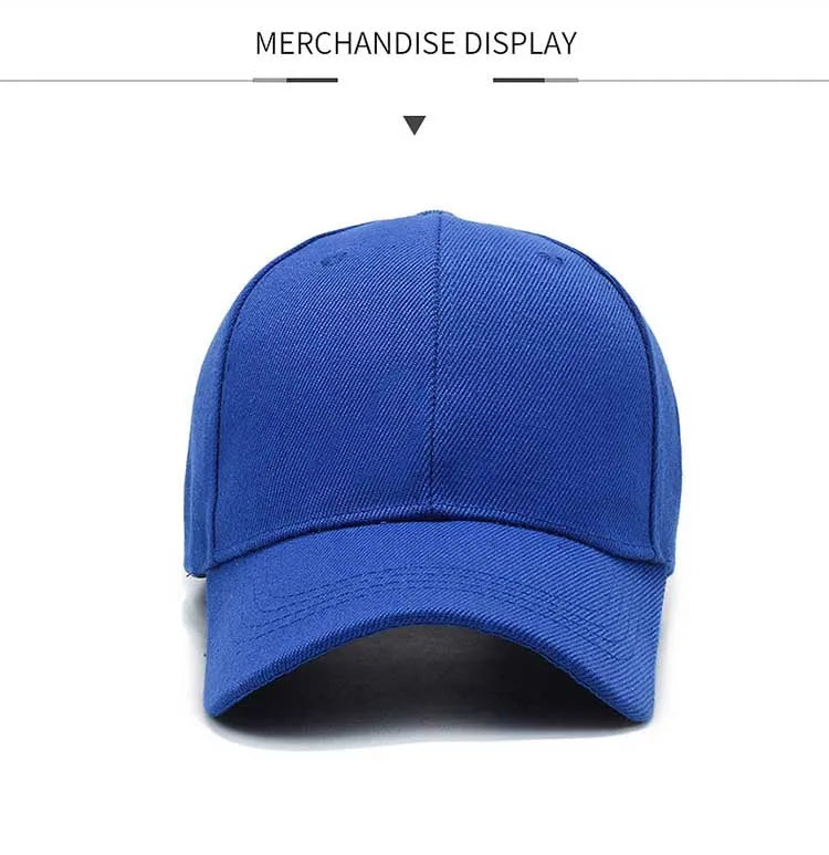 Klassisk Ensfarget Caps
