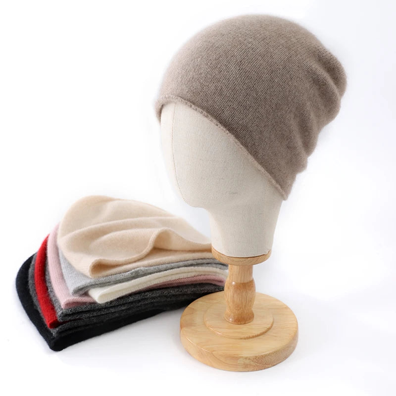 Cashmere Strikkelue