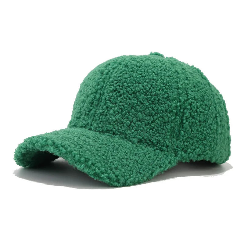 Klassisk Ensfarget Baseballcaps