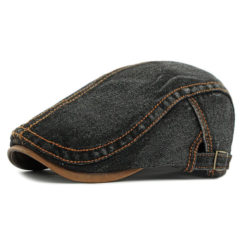 Bomull Newsboy Flatcap