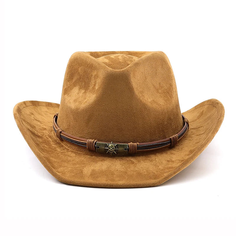 Semsket Cowboy-hatt