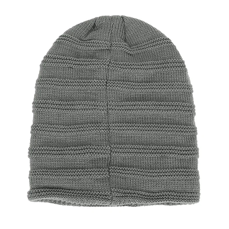 Pelsfôret Elastisk Vinterbeanie