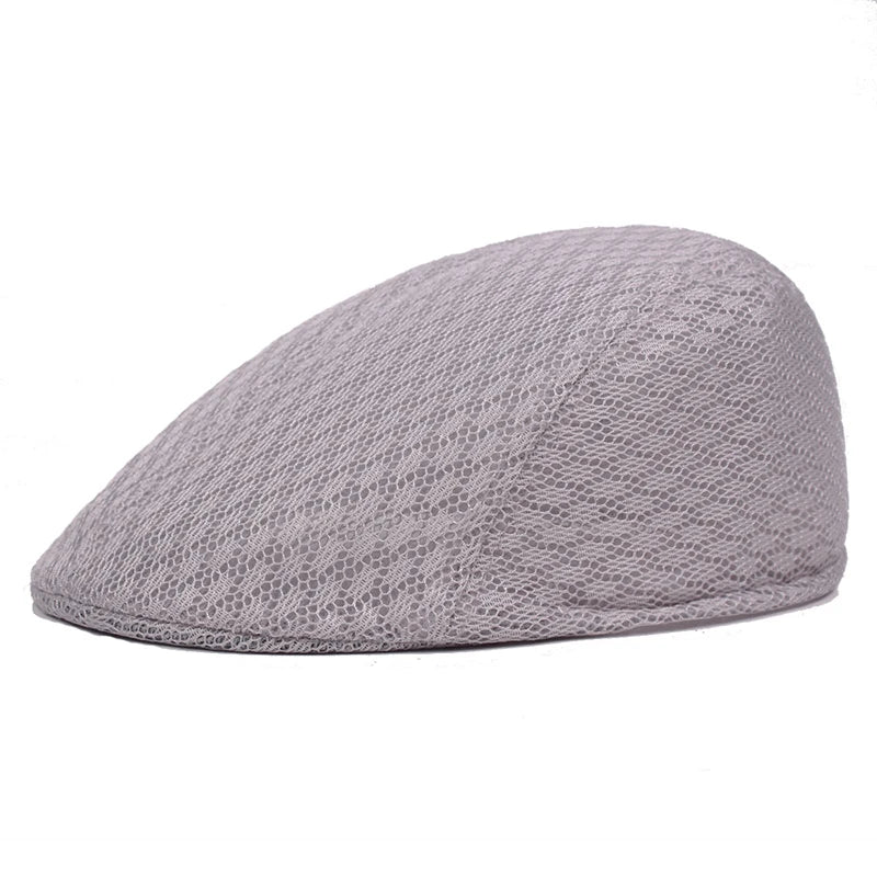 Pustende Mesh Newsboy Flatcap