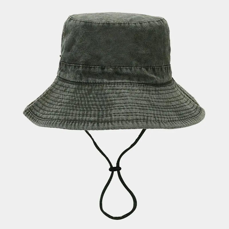 Bomull Bøttehatt
