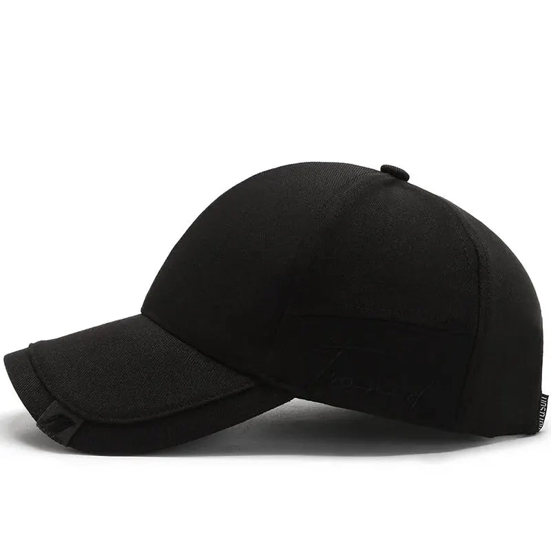 Koreansk Stil Ensfarget Caps