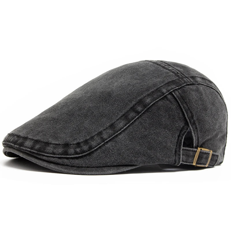 Bomull Newsboy Flatcap