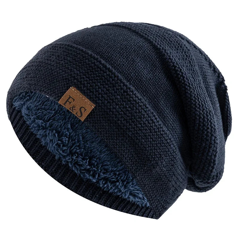 Myk Pelsfôret Slouchy Lue