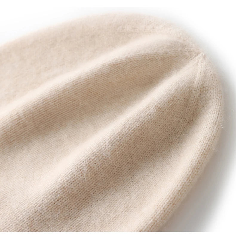 Cashmere Strikkelue