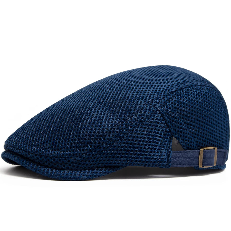 Pustende Mesh Newsboy Flatcap
